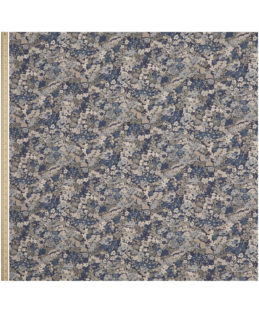 Liberty-Fabrics-House-Florals-collection-Thorpe-House-Linen-1930-small-scale-floral-classic-libert-textile-Lapis-blue-grey-stone- 08792301C  Edit alt text