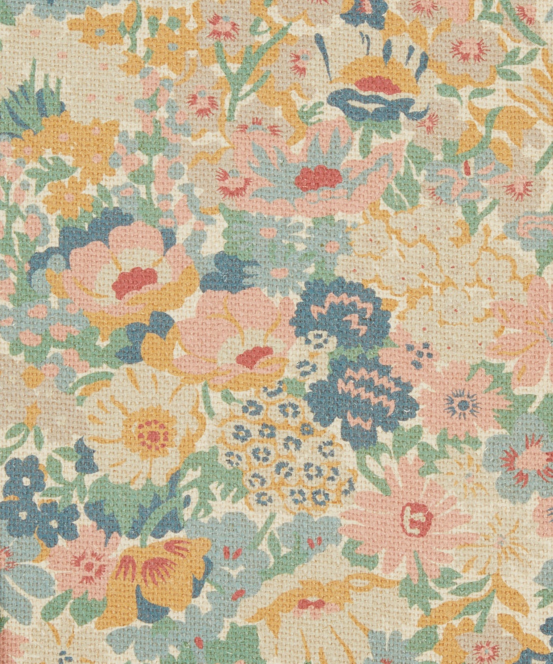 Liberty-Fabrics-House-Florals-collection-Thorpe-House-Linen-1930-small-scale-floral-classic-libert-textile-Slipper-pastel-pinks-peach-green-blue-floral-08792301L