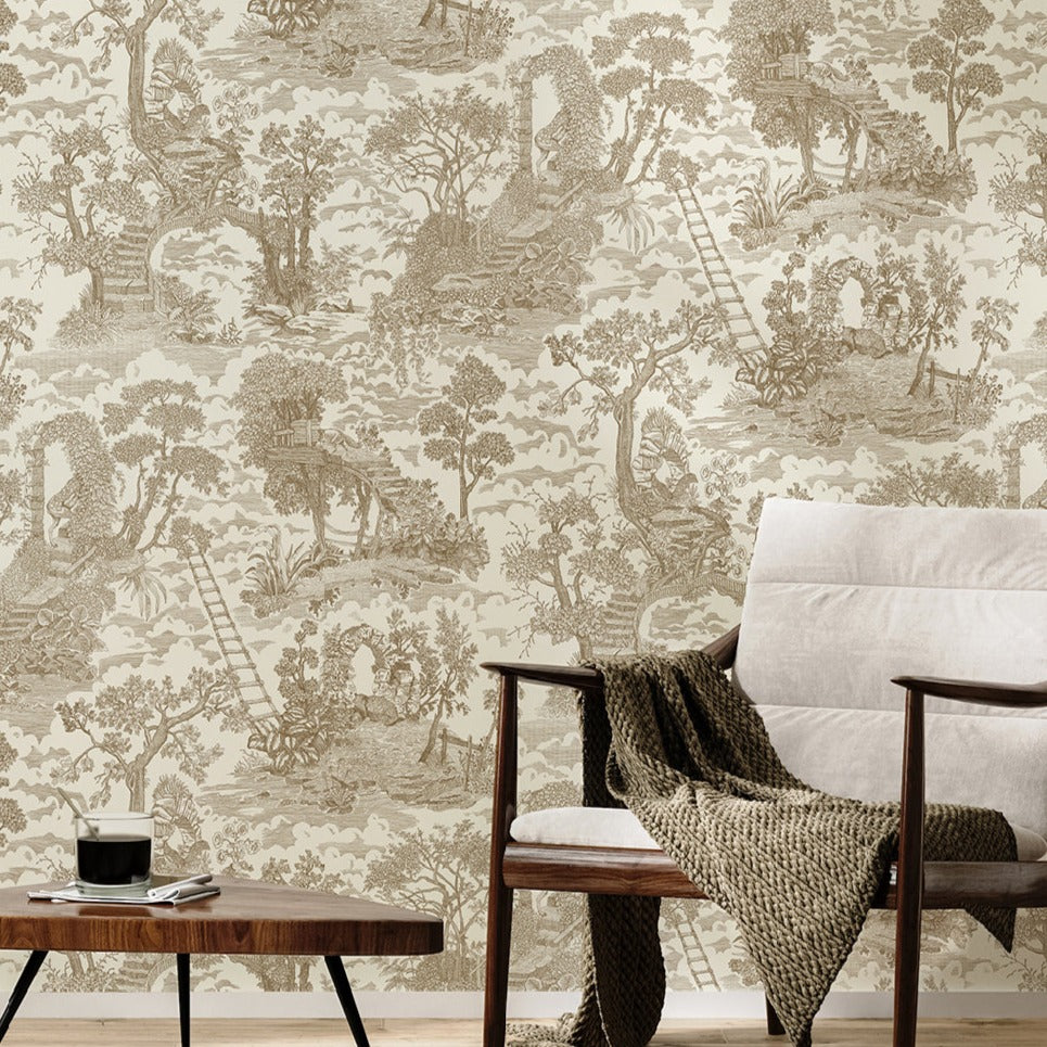 Josephine-Munsey-wallpaper-islet-hoping-toile-stlye- toile-de-joy-classic-traditional-style-pattern-stone-JMW-103801