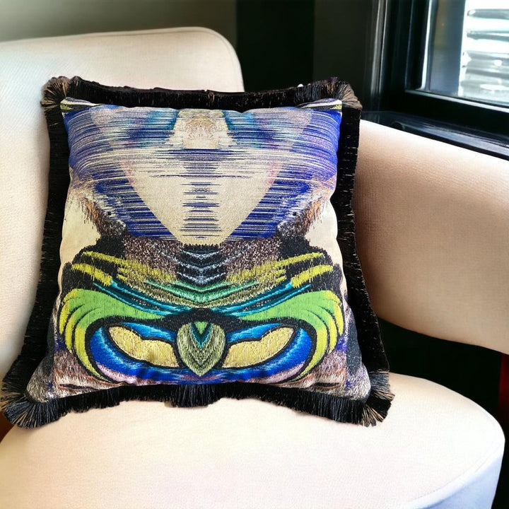 Alison-Morrish-British-artisan-made-to-order-eco-velvet-cushion-peacock-plume-mirrored-pattern-peacock-feather-art-deco-style-pillow-throw-scatter-cushion-hand-made