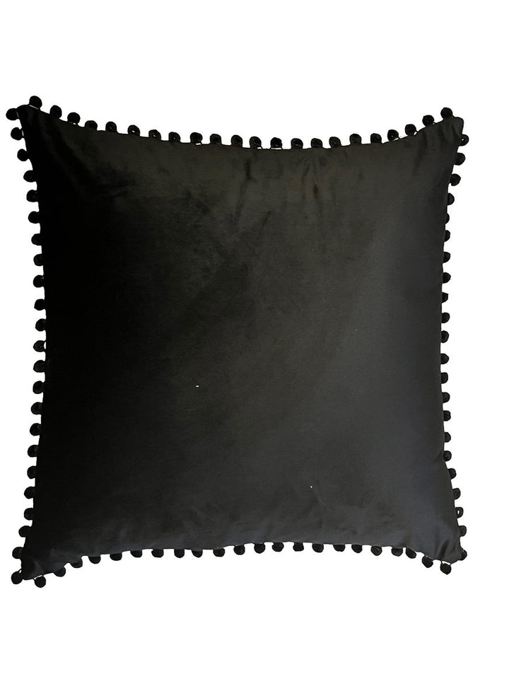 Alison-Morrish-gothic-deco-gothic-romance0lace-mirror-pattern-cushion-black-pom-pom-printed-eco-velvet-art-cushion