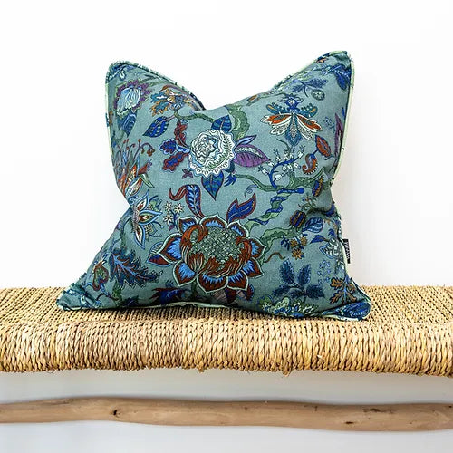 wear-the-walls-reversible-cushion-Eden-Lagoon-Blue-Ophelia-Mint-Green