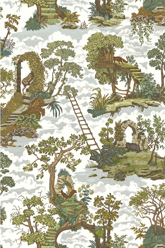 Josephine-Munsey-wallpaper-islet-hoping-toile-stlye- toile-de-joy-classic-traditional-style-pattern-olive-and-blue-JMW-103711