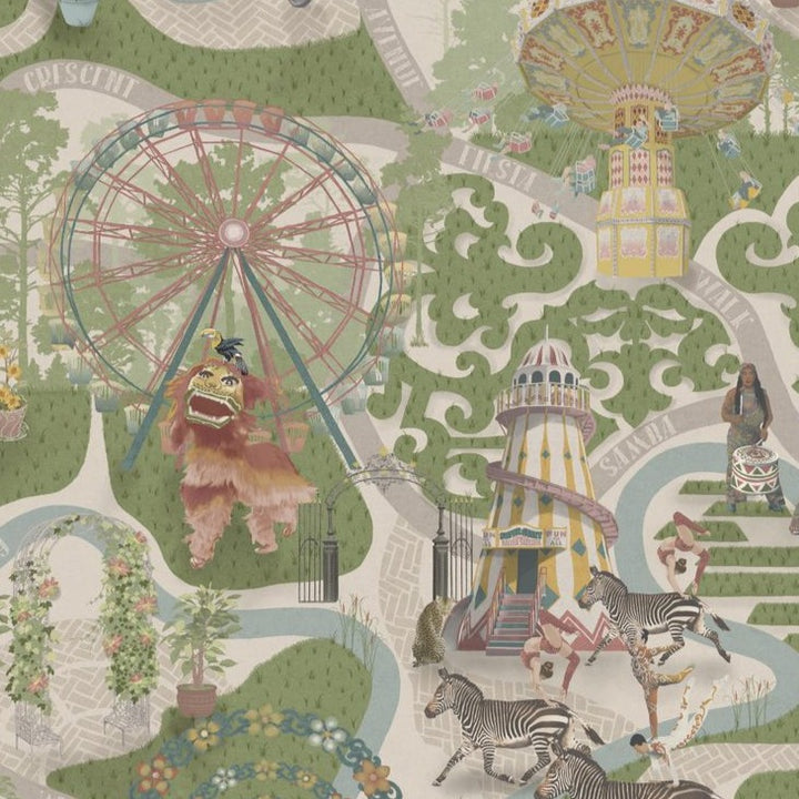 brand-mckenzie-carnival-fever-carnival-map-funfare-map-merry-go-round-helta-skelter-circus-wallpaper-classical-design