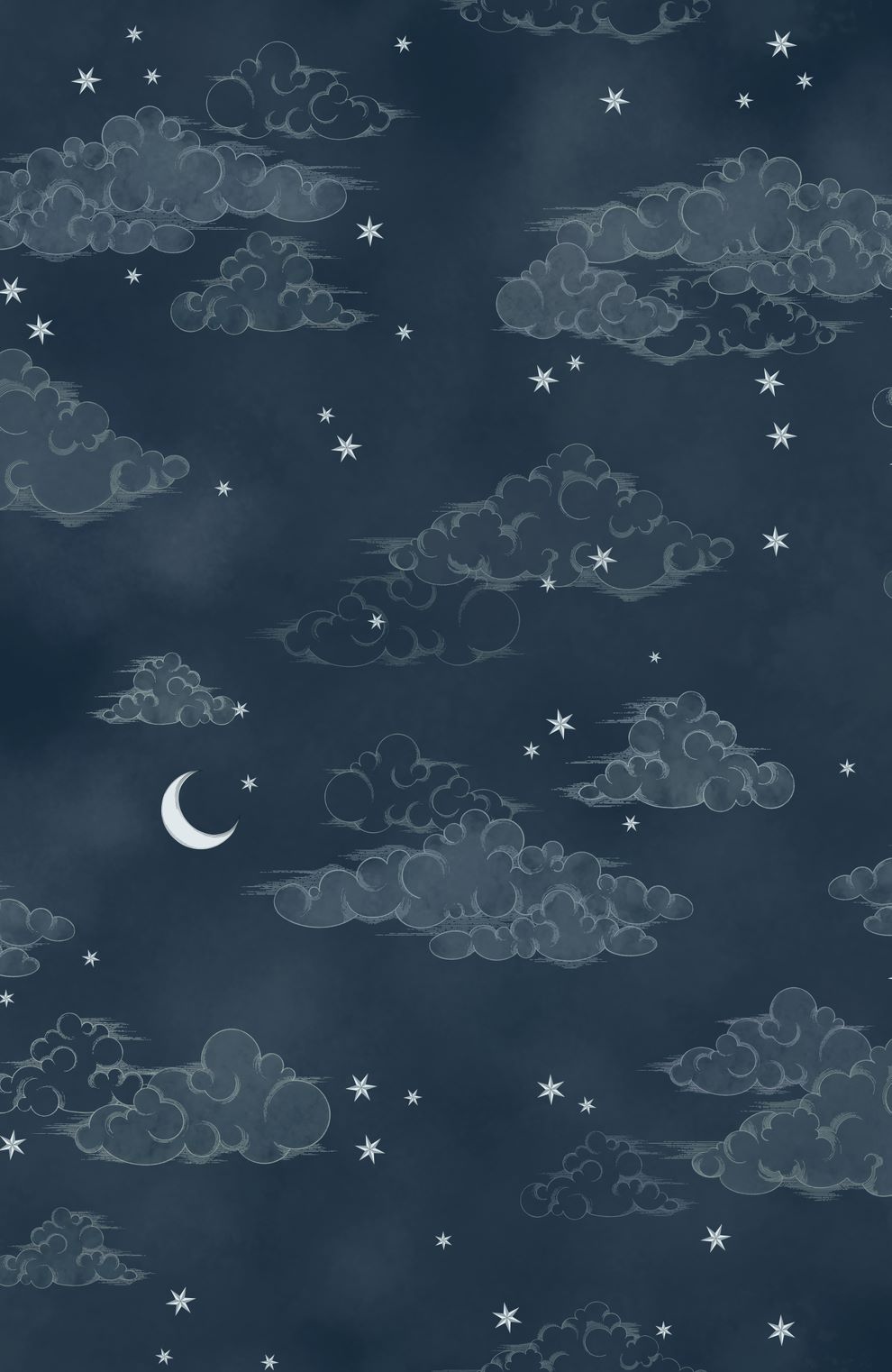 starry-blue-night-sky-stars-clouds-moon-wallpaper