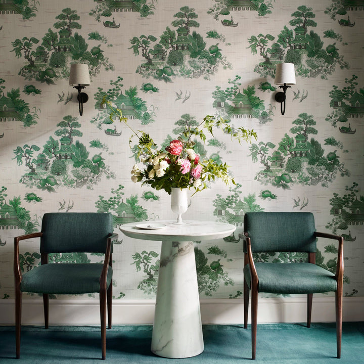 liberty-botanical-atlas-wallpaper-floating-palace-chinoserie-design-linen-backed-wallpaper-jade-green-japanese-buildings-trees