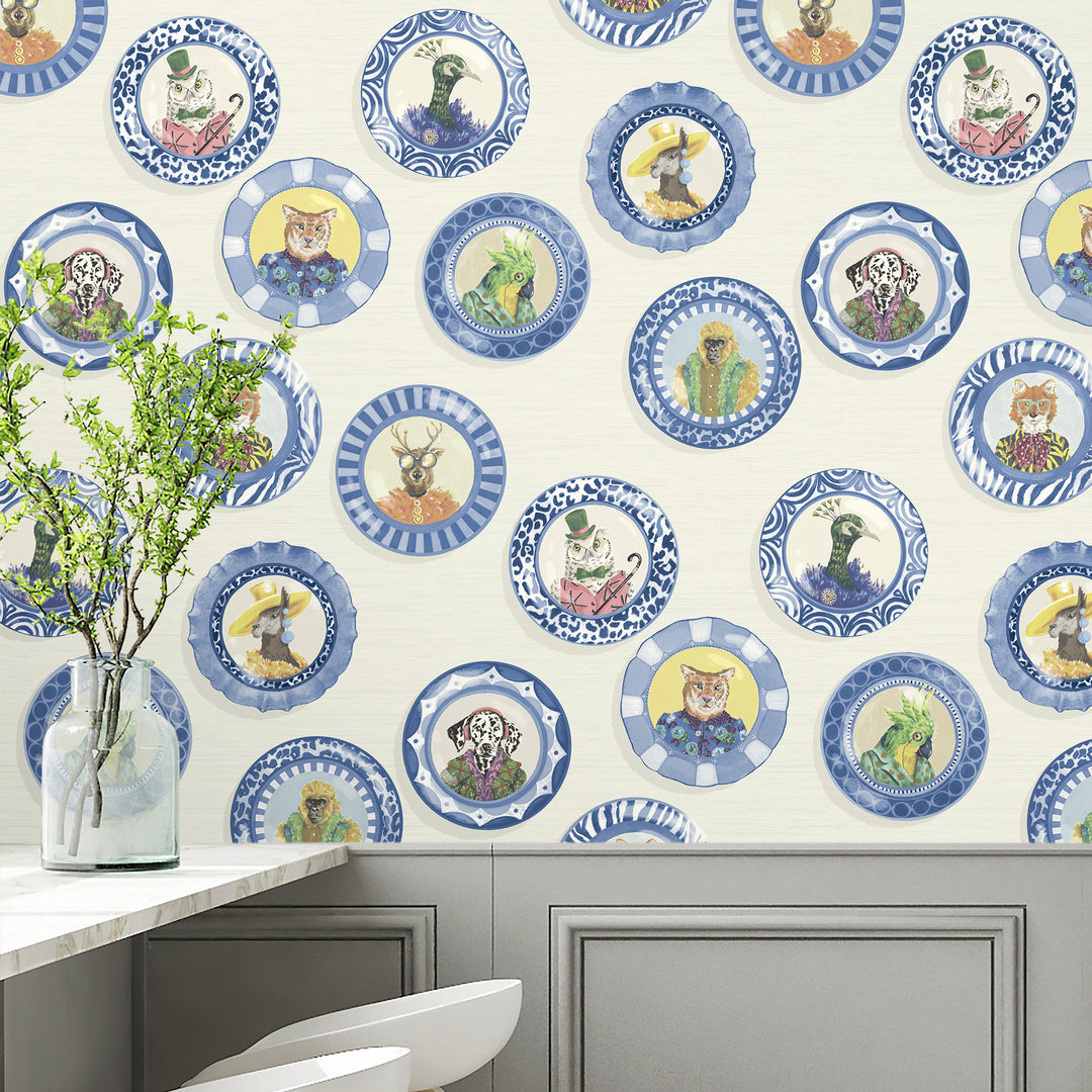 Fine China Wallpaper in Blossom