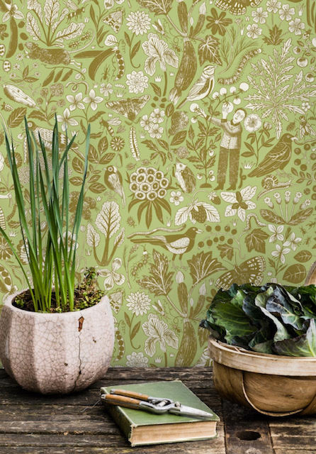 Arcadia Wallpaper by Alice Pattullo in Broadbean