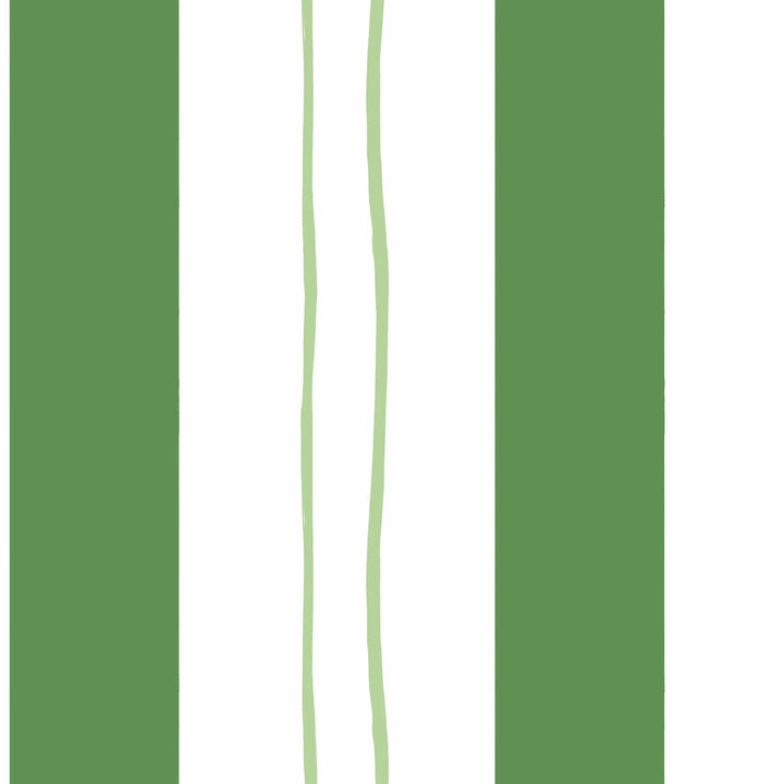 Annika-Reed-Wobble-Wallpaper-Greens-small-sclae-hand-drawn-wobbly-lines-modern-stripe-wallpaper-fresh-greens