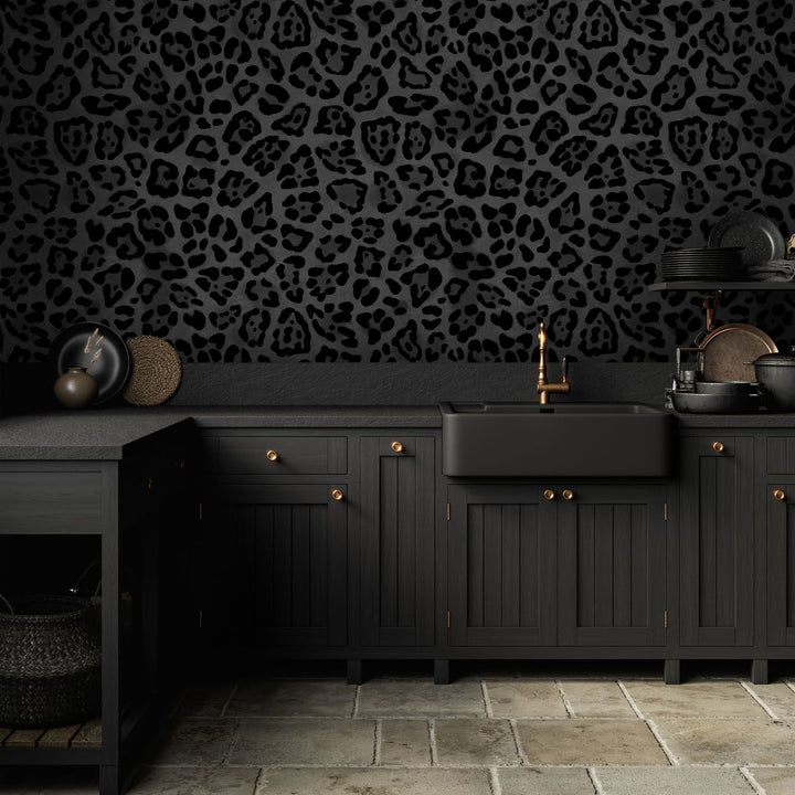 Avalana-design-wallpaper-jaguar-spot-noir-black-animal-print-skin-jungle-wild-wallpaper