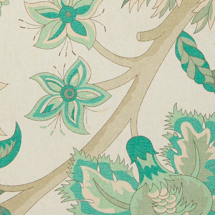 liberty-palampore-trail-wallpaper-jade-floral-tree-of-life-collection-modern-collector-heritage-brand-wide-wallpaper-green-floral