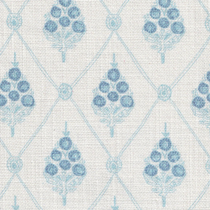 annika-reed-studio-agra-linen-fabric-in-blue-inspired-by-tag-mahal-floral-repeated-diamond-fabric-print