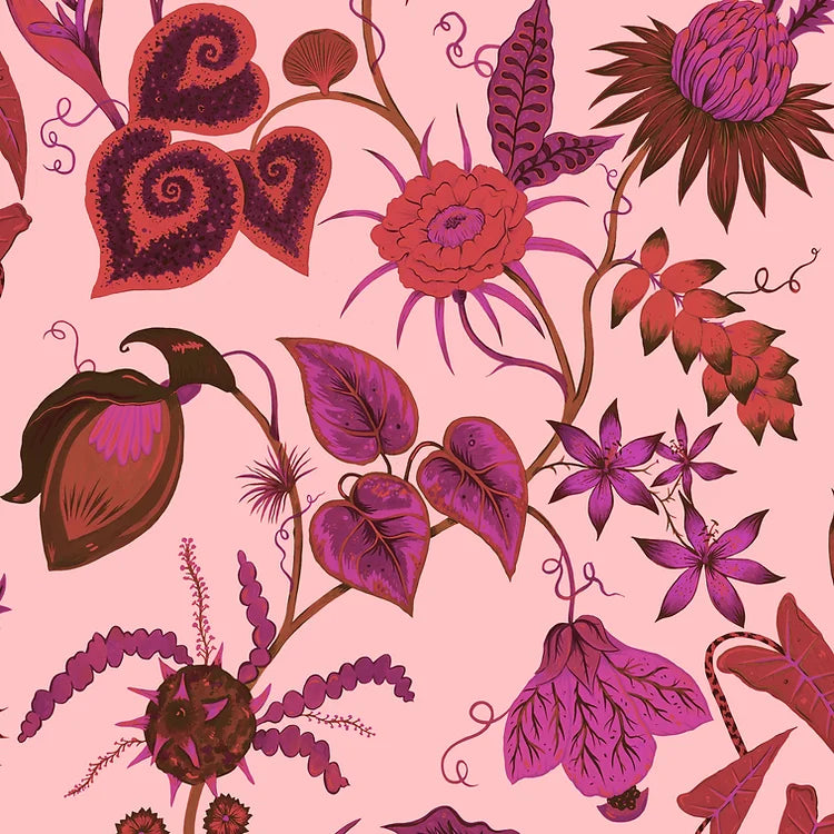 Chalk Pink  Marlow Velvet - MYB Textiles