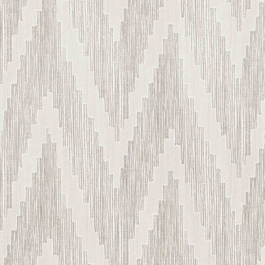 BN Grounded wallpaper Dancette Ikat design | The Design Yard