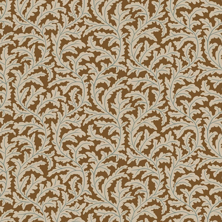 Josephine-munsey-wallpaper-Frond-ogee-oak-leaf-pattern-trailing-repeat-wallpaper-natural-print-hand-painted-cottage-country-pattern-sepia