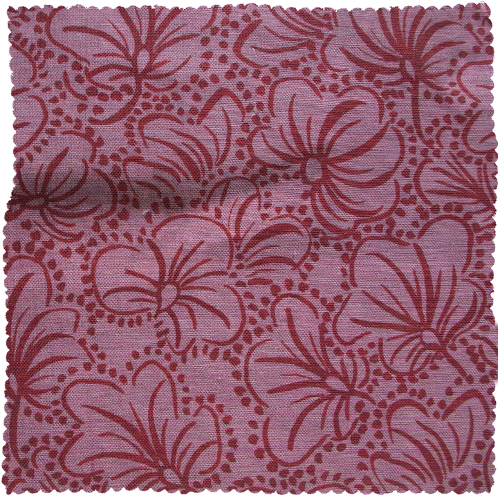 Lowri-textiles-violas-plum-ditsy-print-floral-flower-print-lilac-plum-combo-printed-linen-cotton-british-fabric-textiles