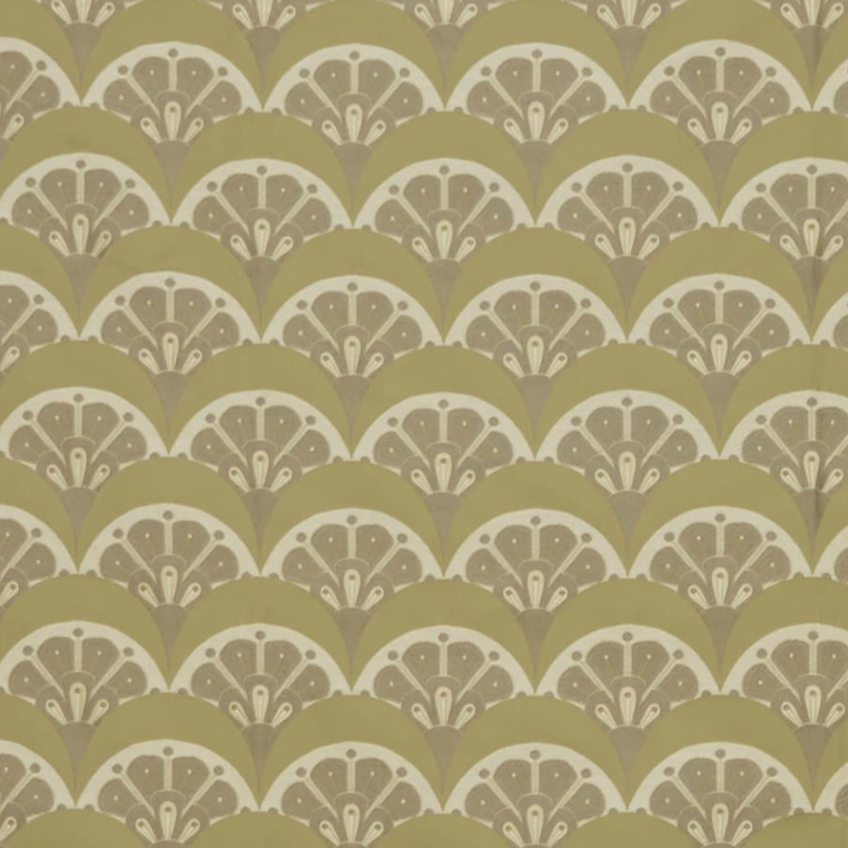 Liberty-fabrics-deco-scallop-multi-jacquard-fabric-lichen-japenese-fan-inspired-design-the-modern-collector-collection-pewter-art-deco