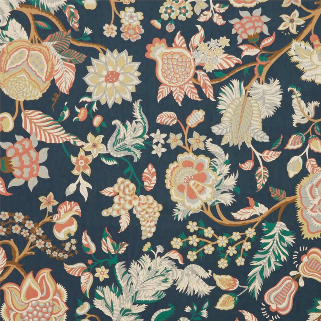 liberty-fabrics-interior-linen-palampore-floral-motif-trail-landsdowne-linen-pink-teal-blue-navy-orange-coral