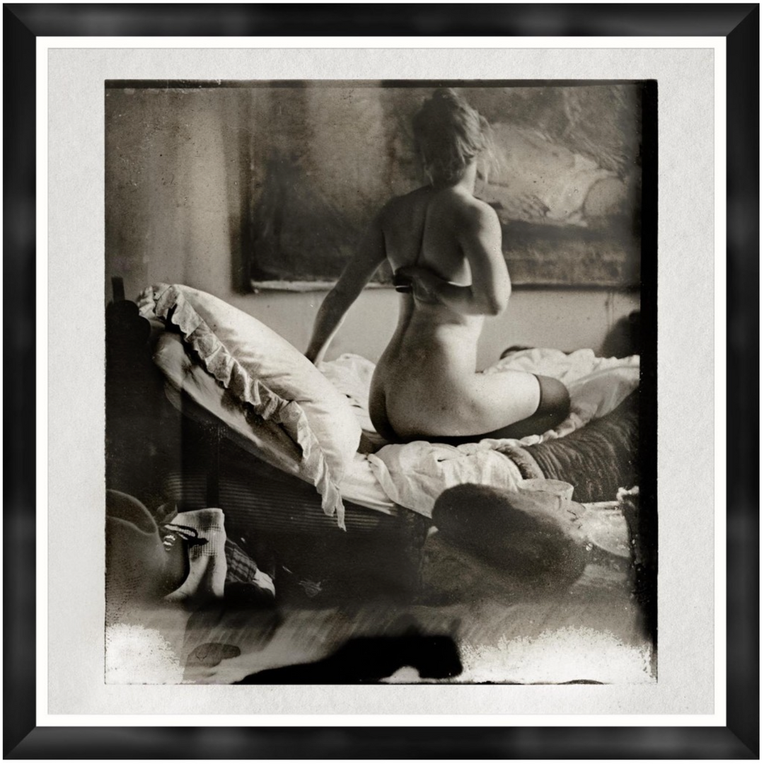 NUDE OF MARIE JORDAN by George Hendrik Breitner Framed Art