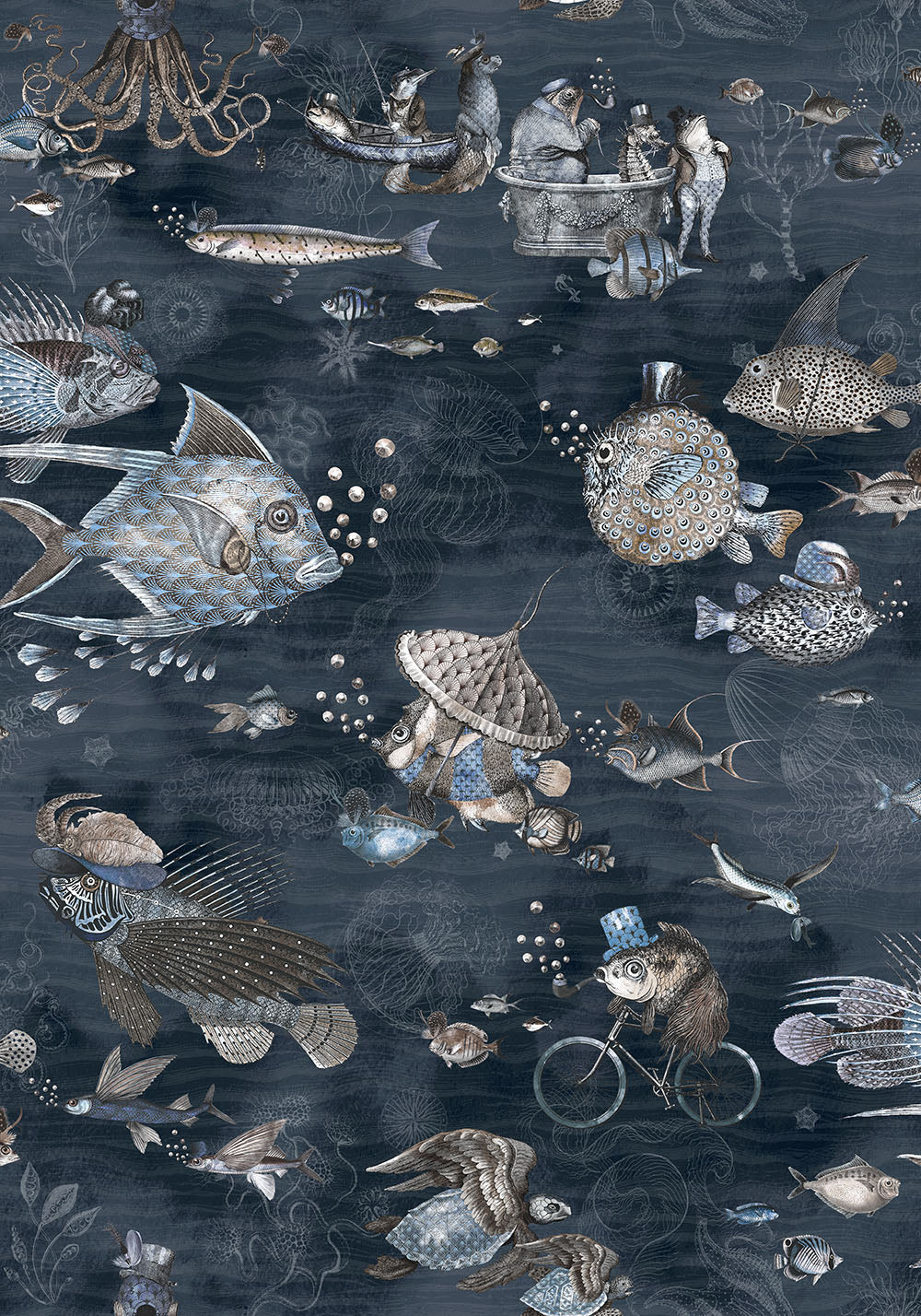 brand-mckenzie-sea-life-fish-whimsical-art-deco-print-design-sea-world-illustrative-story-telling-wallpaper