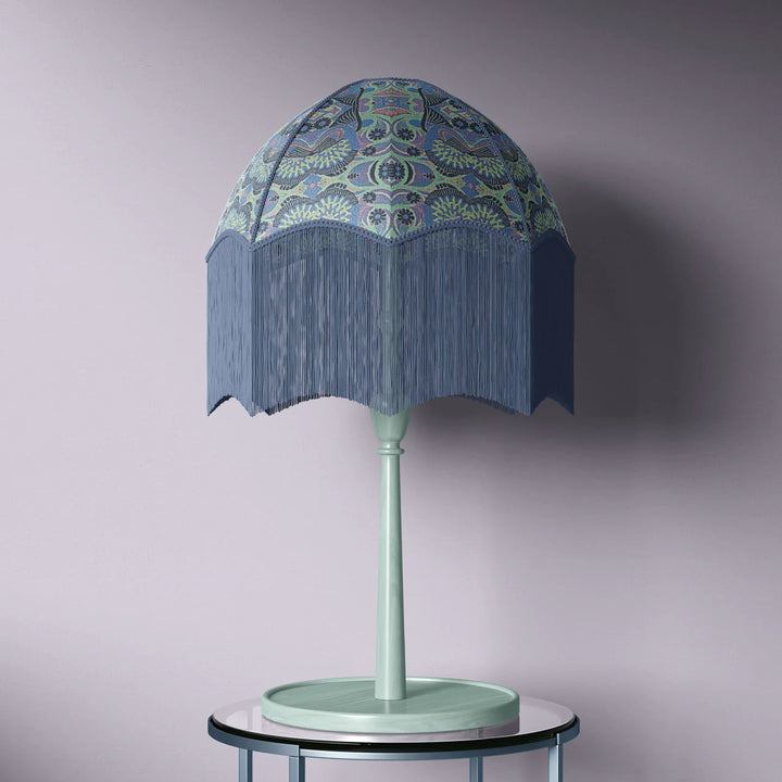 Esprit Violet Fringed Parachute Lampshade