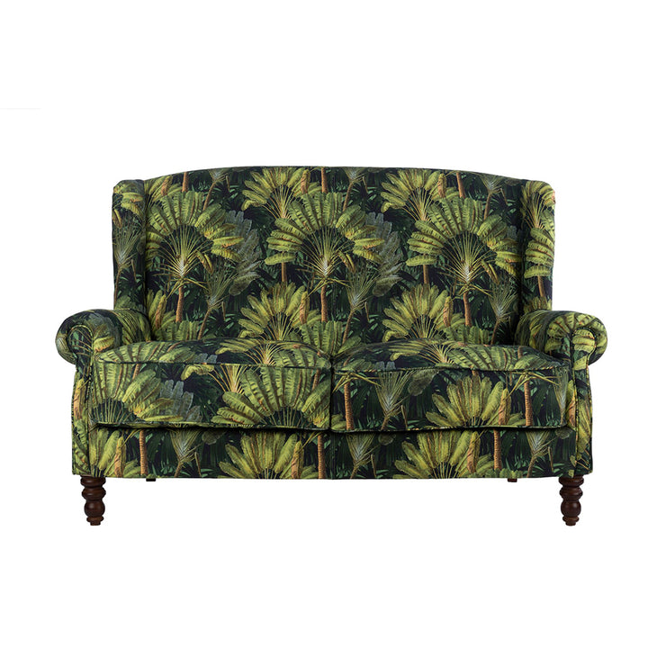 mind the gap abigail sofa travellers palm fabric 