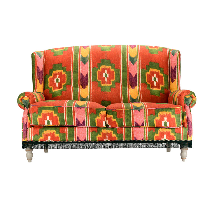 abigail-mind-the-gap-sofa-multi-coloured-linen-fabric-green-fringing-ikat-print-design