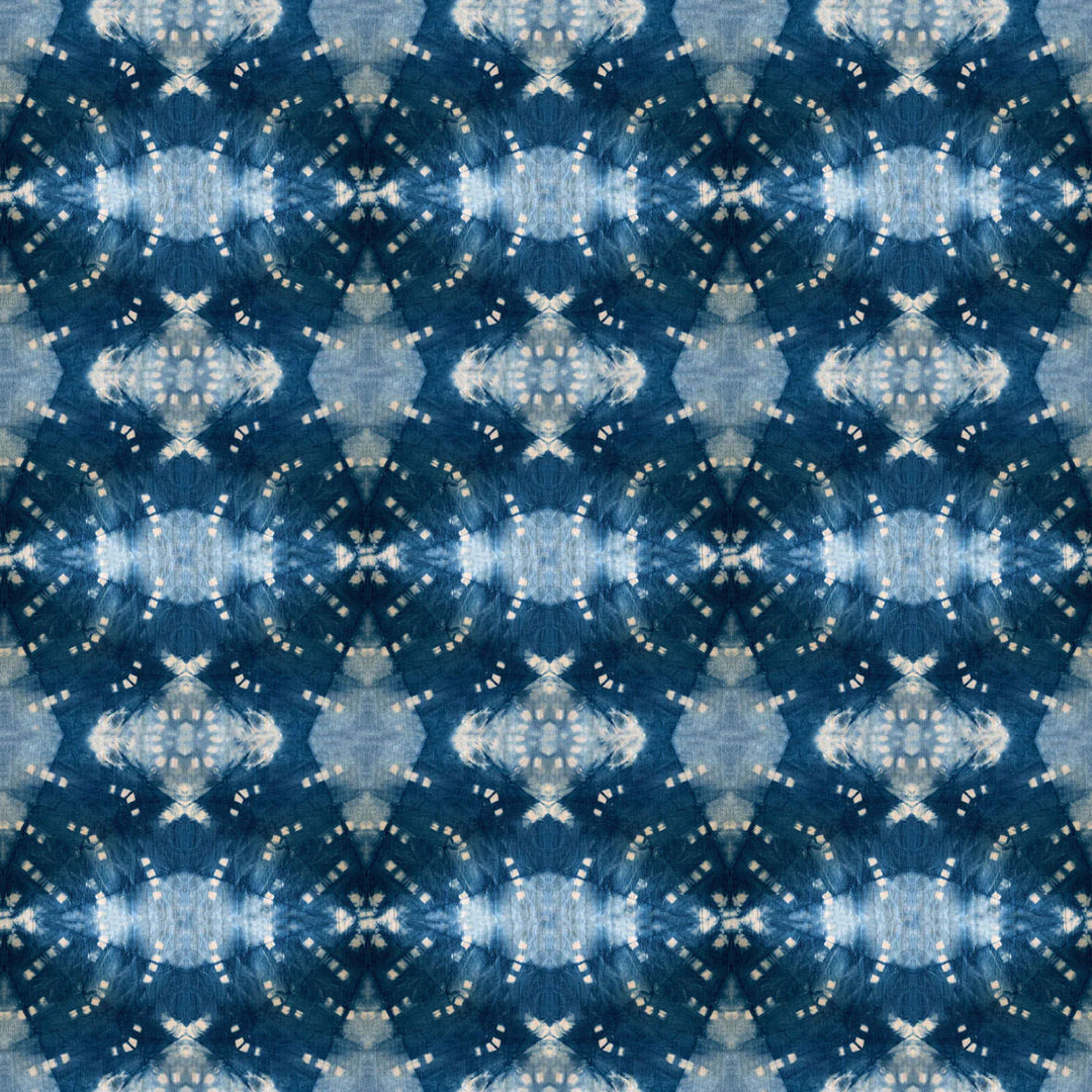 Tatie=lou-wallpaper-Itajime-row-style-tie-dye-indigo-blues-geometric-pattern-repeat-wallpaper-selection