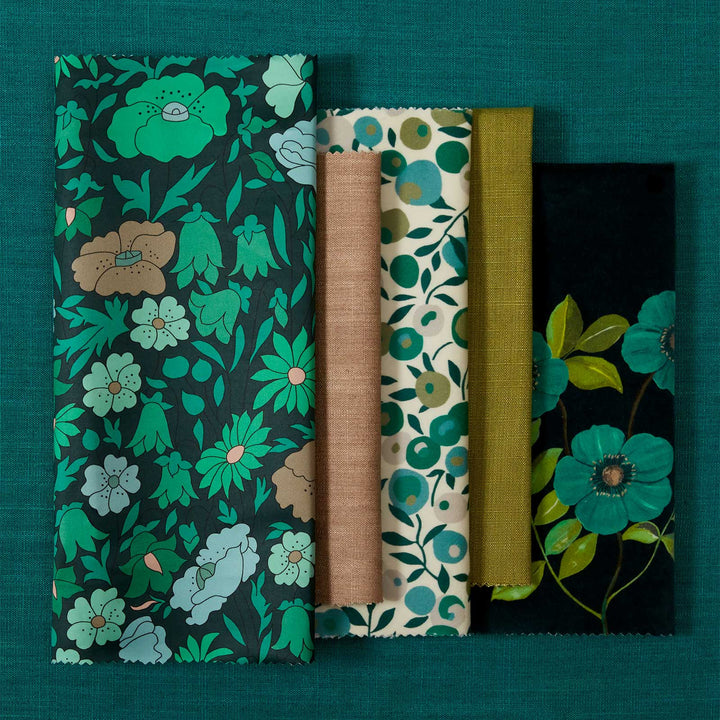 liberty-interior-fabrics-poppy-meadowfield-cotton-floral-dainty-fabric-jade-teal-green-fabric-moodboard