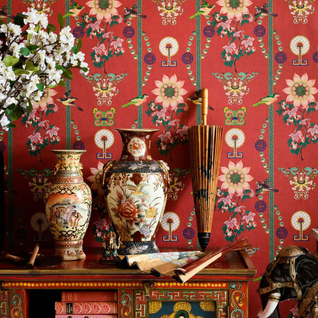 mind-the-gap-wallpaper-lin-yuan-chinese-red-oriental-chinoiserie-red-florals-birds-vines-room-traditional-maximalist