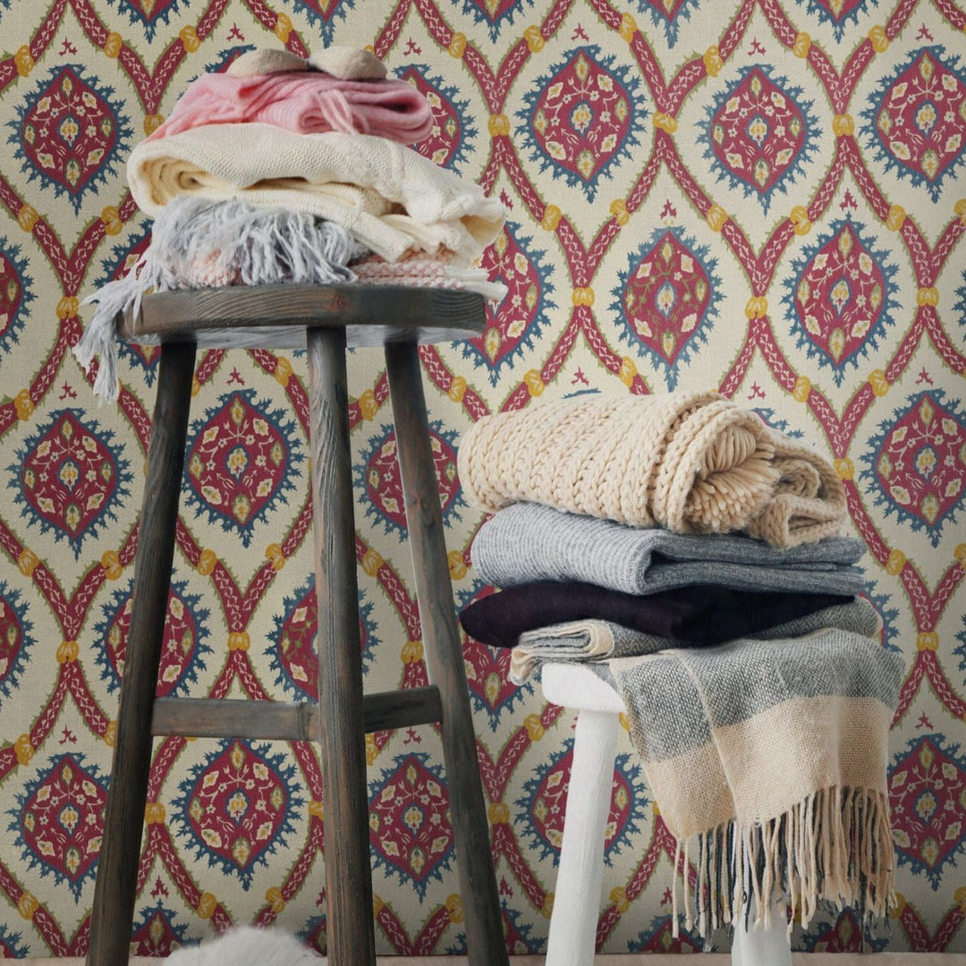 mind-the-gap-ottoman-taupe-wallpaper-hippie-spirit-collection-bohemian-folk-inspired-maximalist-statement-interior