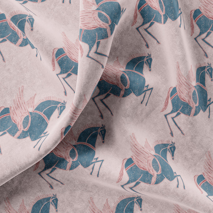 annika-reed-studio-cotton-velvet-pegasus-dusk-flying-horse-navy-pink-textiles-fabric-soft-furnishings