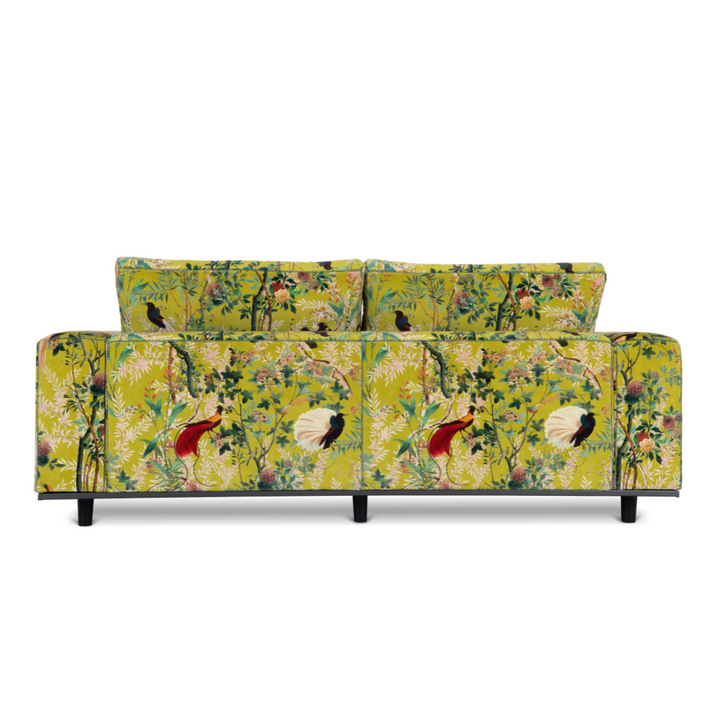 royal-garden-green-yellow-velvet-sofa-birds-flowers-modern-design-green-stitching-designer-luxury