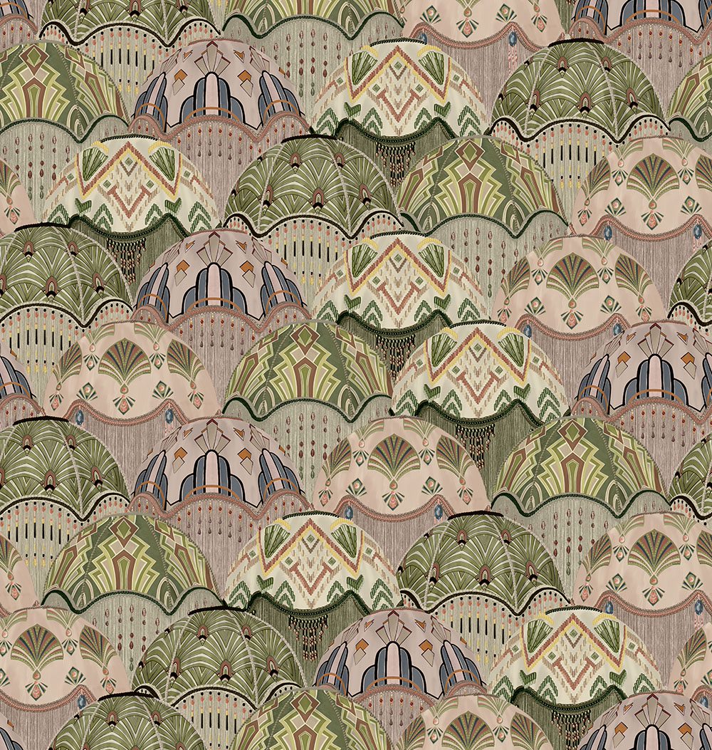 brand-mckenzie-silk-shades-wallpaper-cerise-fringed-lamp-shade-olive-salmon