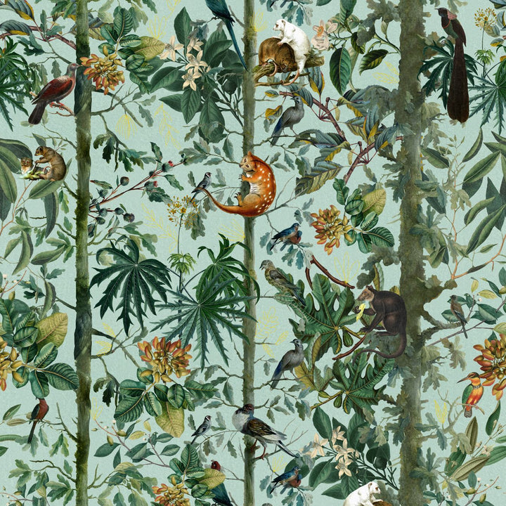 mind-the-gap-wildlife-of-papua-wallpaper-tropical-wanderlust-collection-tropical-rainforests-in-papua-new-guinea-animals-illustrative-hand-painted-exotic-maximalist-statement-interior